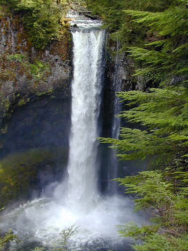  #1) Big Creek Falls Standing around 90ft. 